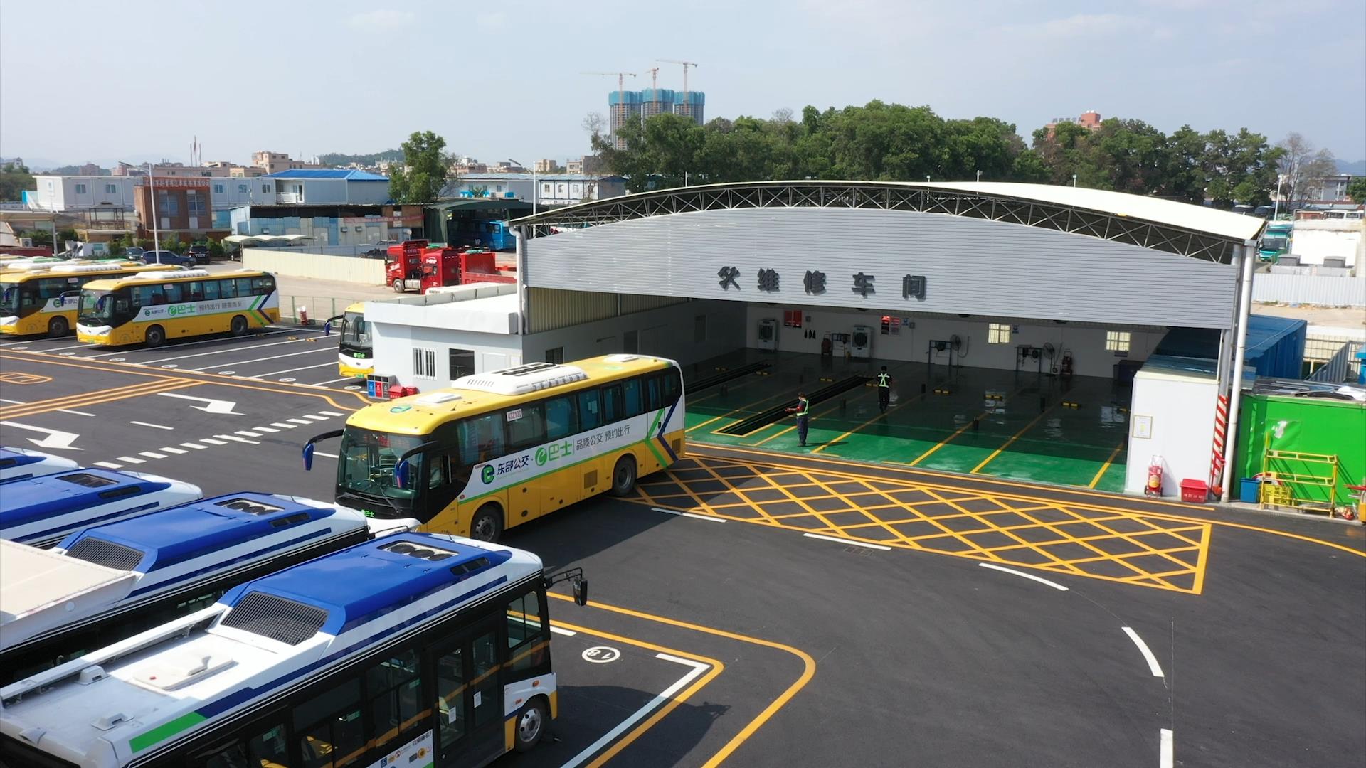天迈科技助力深东公交场站标准化建设 打造场站新标杆