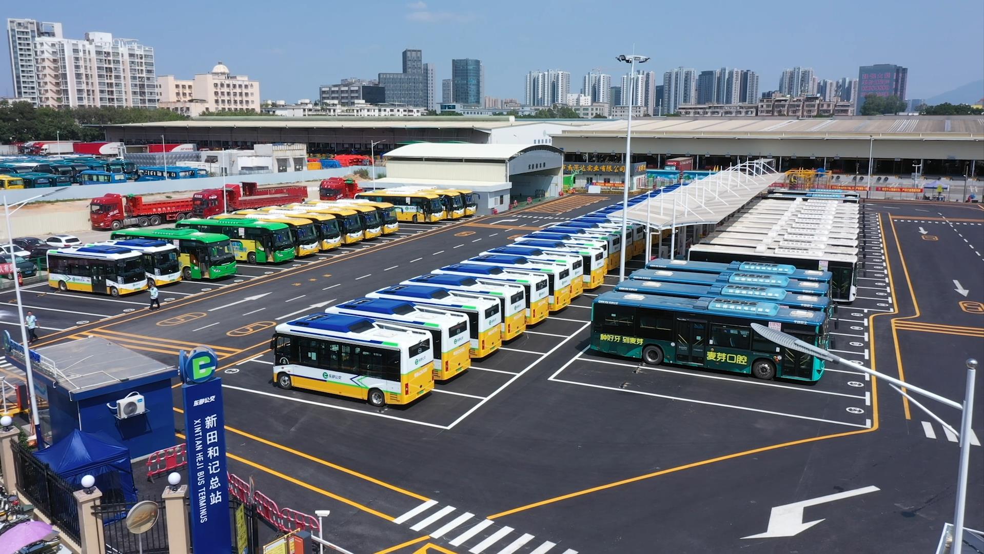天迈科技助力深东公交场站标准化建设 打造场站新标杆
